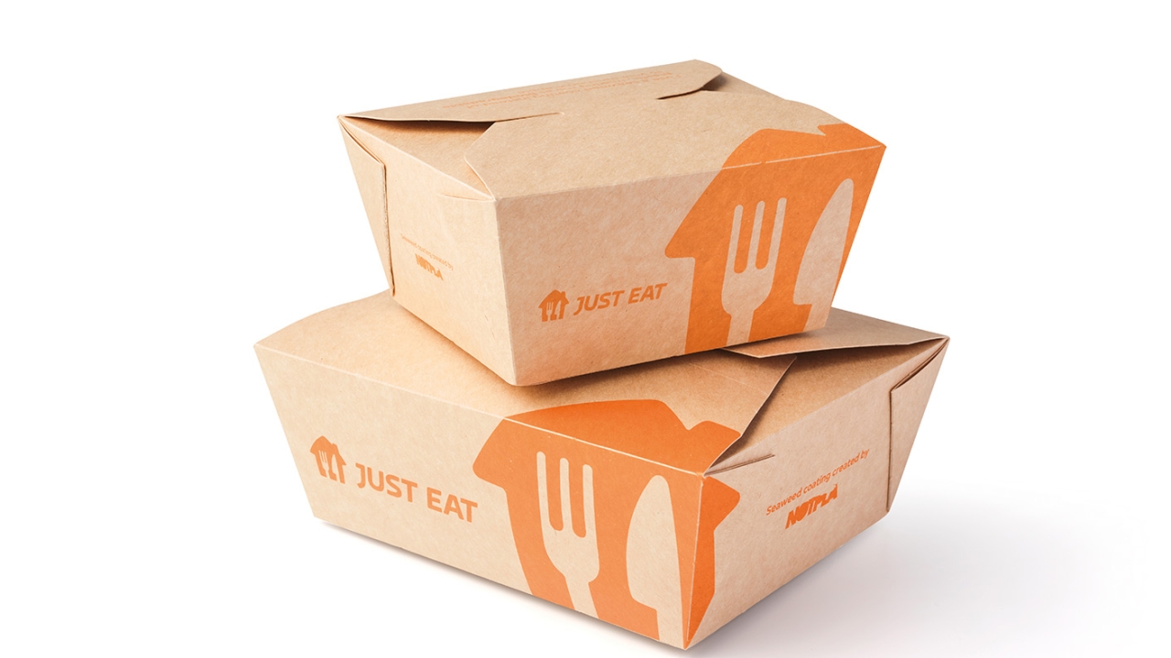 Coveris has teamed up with sustainable start-up Notpla to deliver a range of printed, biodegradable and recyclable food cartons 