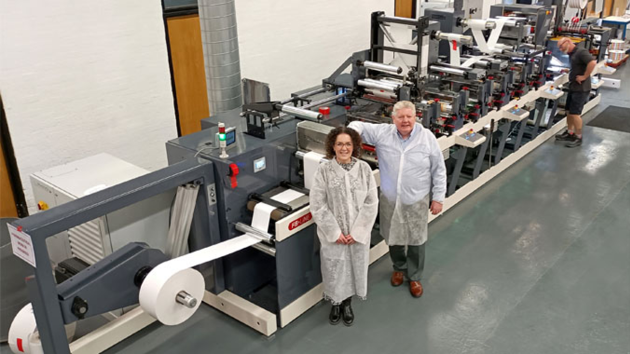 Scottish converter CV Labels has added another Nilpeter FB-350 press to its line-up expanding the company’s Nilpeter presses to a total of three