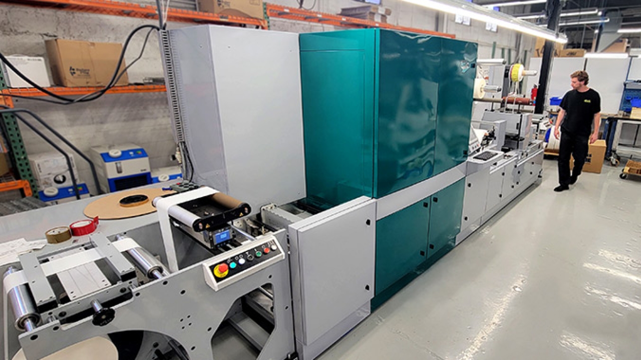 ModTek has installed PicoJet 330s, a digital hybrid label press manufactured by Dantex, to increase its production capacity