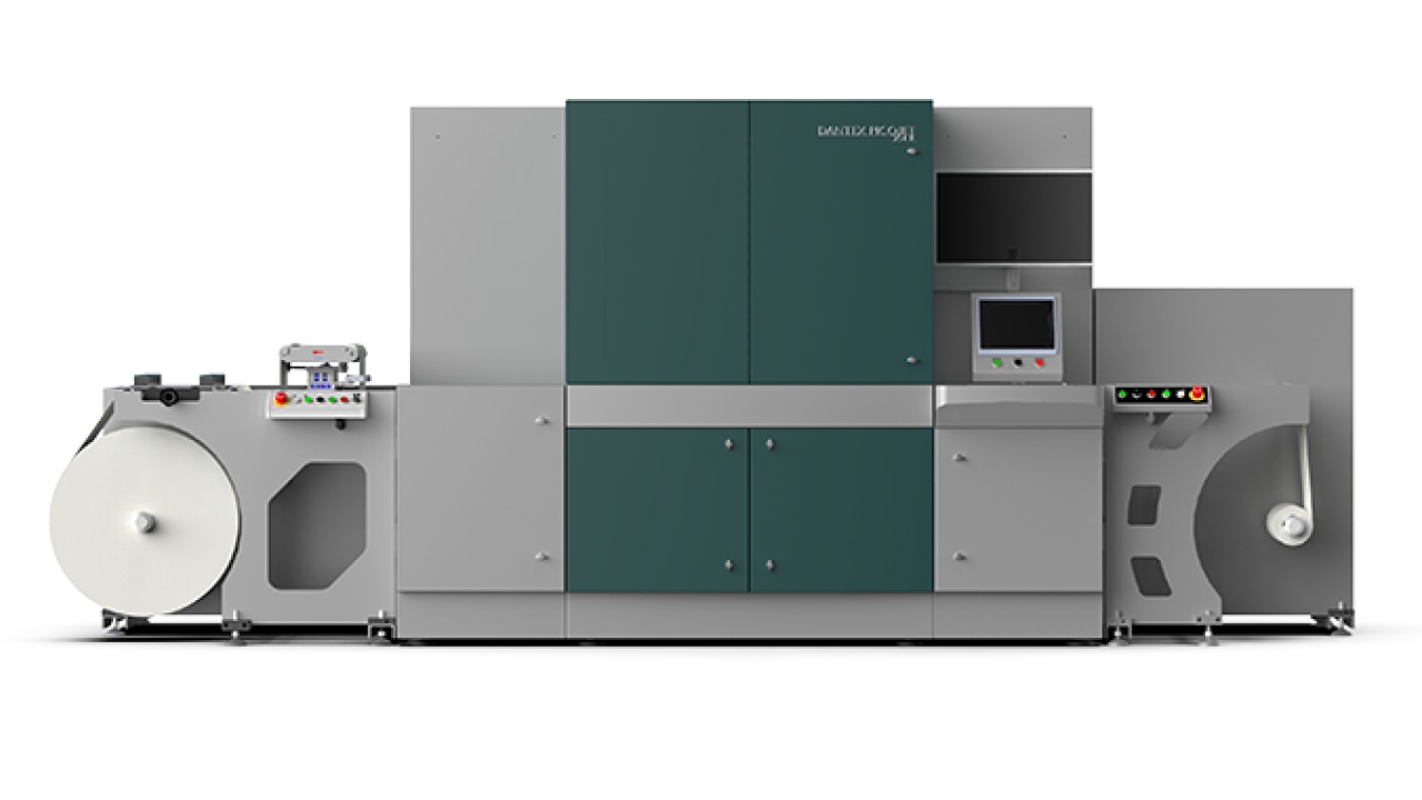 Dantex Digital has launched PicoJet 254, a new digital label press offering 5-color reel-to-reel UV system with up to 10in print width