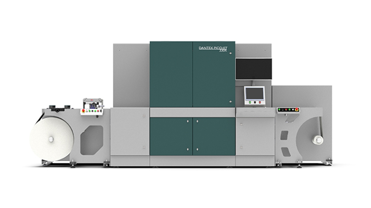Spectrum Digital Labels has invested in Dantex PicoJet 330 UV inkjet digital press