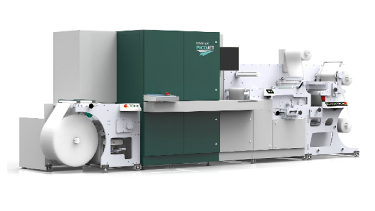 Dantex Picojet will be shown in two versions at Labelexpo Europe Dantex Picojet will be shown in two versions at Labelexpo Europe