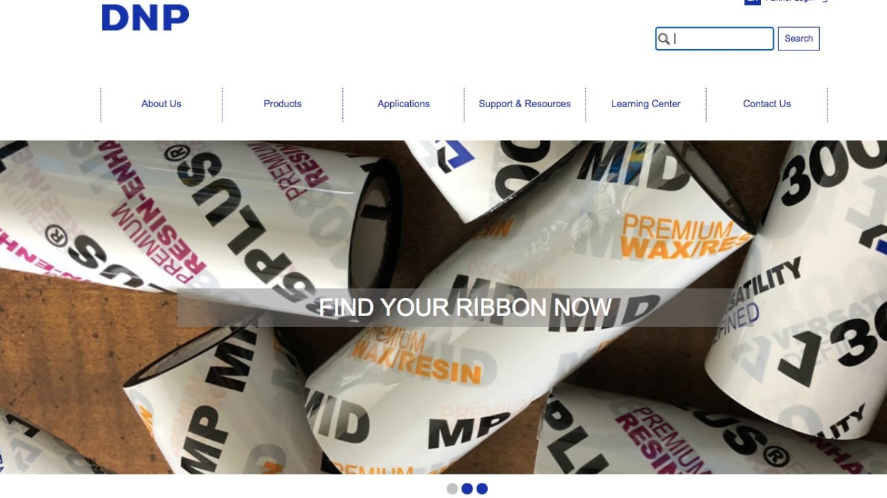 DNP has simplified the search for thermal transfer ribbons with Find Your Ribbon feature