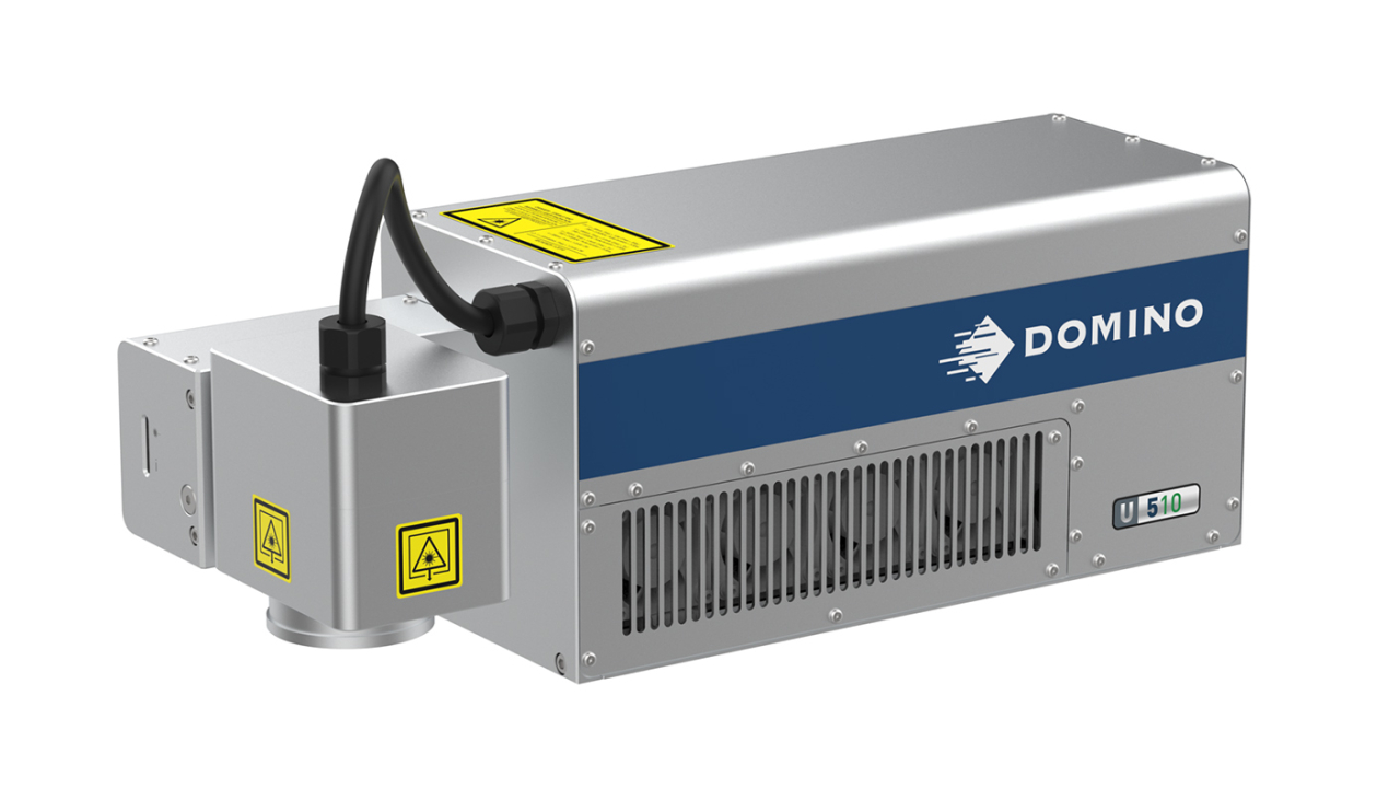 Domino has launched U510, a UV-based laser coder for high-speed, high-precision coding on recyclable, mono-material, colored plastics, including flexible food packaging films 