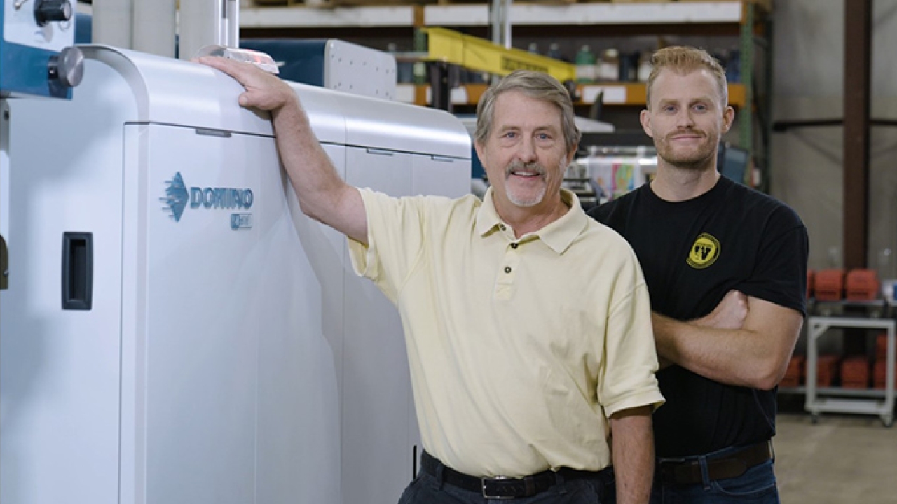 Wegmann Companies has invested in CEI BossJet powered by Domino hybrid press to increase its production capacity and gain a competitive advantage on the label market Wegmann Companies has invested in CEI BossJet powered by Domino hybrid press to increase its production capacity and gain a competitive advantage on the label market