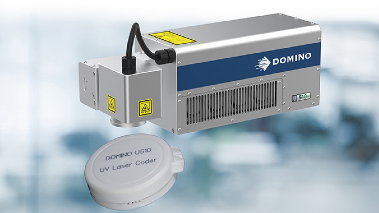 Domino launched U510, a UV laser coder for permanent codes on white and colored plastics