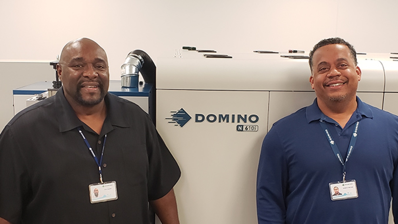 Glen Hayden and Ernie Wilson, new technical support analysts at Domino