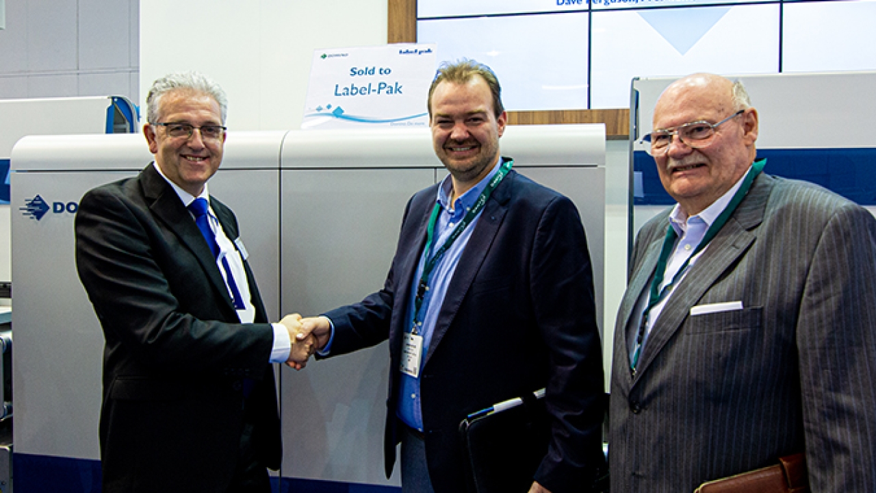 Label-Pak orders Domino N610i press at Labelexpo