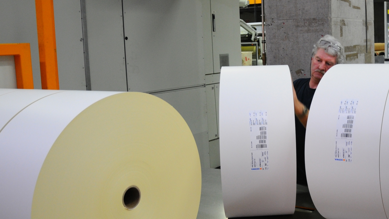 Herma introduces new thin range label stock Herma introduces new thin range label stock