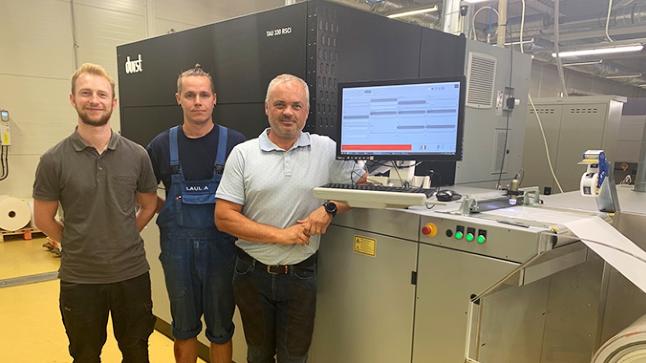 LabelPrint OÜ starts Durst Tau RSCi beta testing