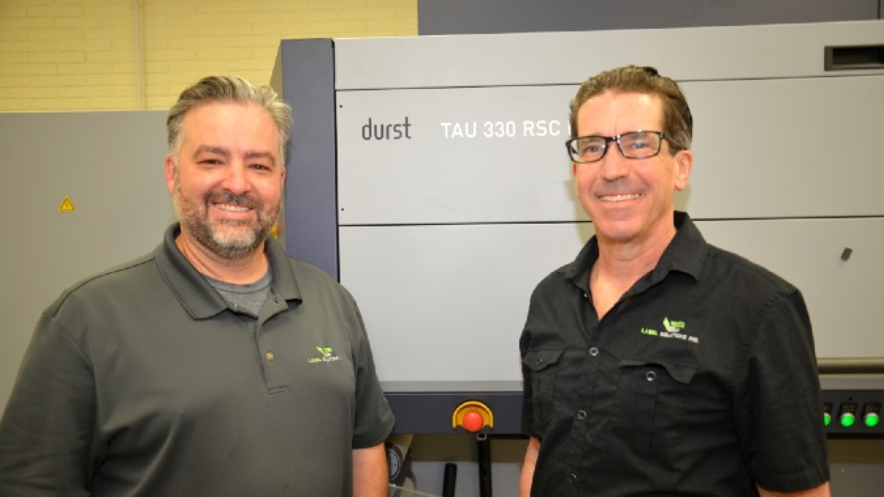 Label Solutions Inc invests in Durst RSC-E 1200dpi Technology Label Solutions Inc invests in Durst RSC-E 1200dpi Technology
