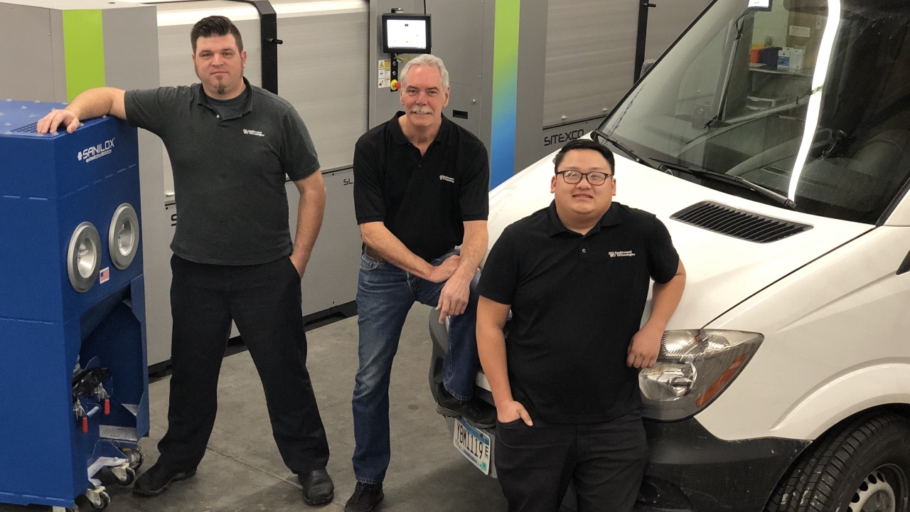 The XPress anilox cleaning service offers a choice of cleaning technologies The XPress anilox cleaning service offers a choice of cleaning technologies