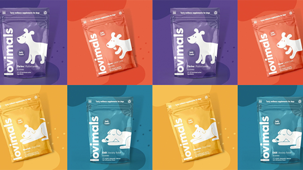 Eco Flexibles has partnered with pet multivitamin treat brand Lovimals to switch its packaging to a lightweight, recyclable monopolymer alternative