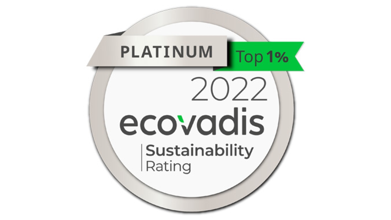 Fedrigoni Group has been awarded the Platinum Medal by the international ESG rating agency Ecovadis Fedrigoni Group has been awarded the Platinum Medal by the international ESG rating agency Ecovadis