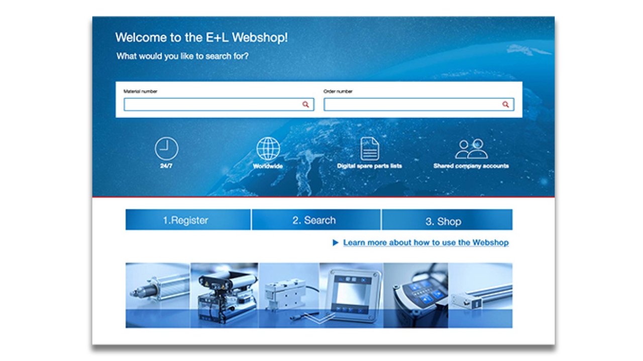 Erhardt+Leimer launches online store with spare parts and components
