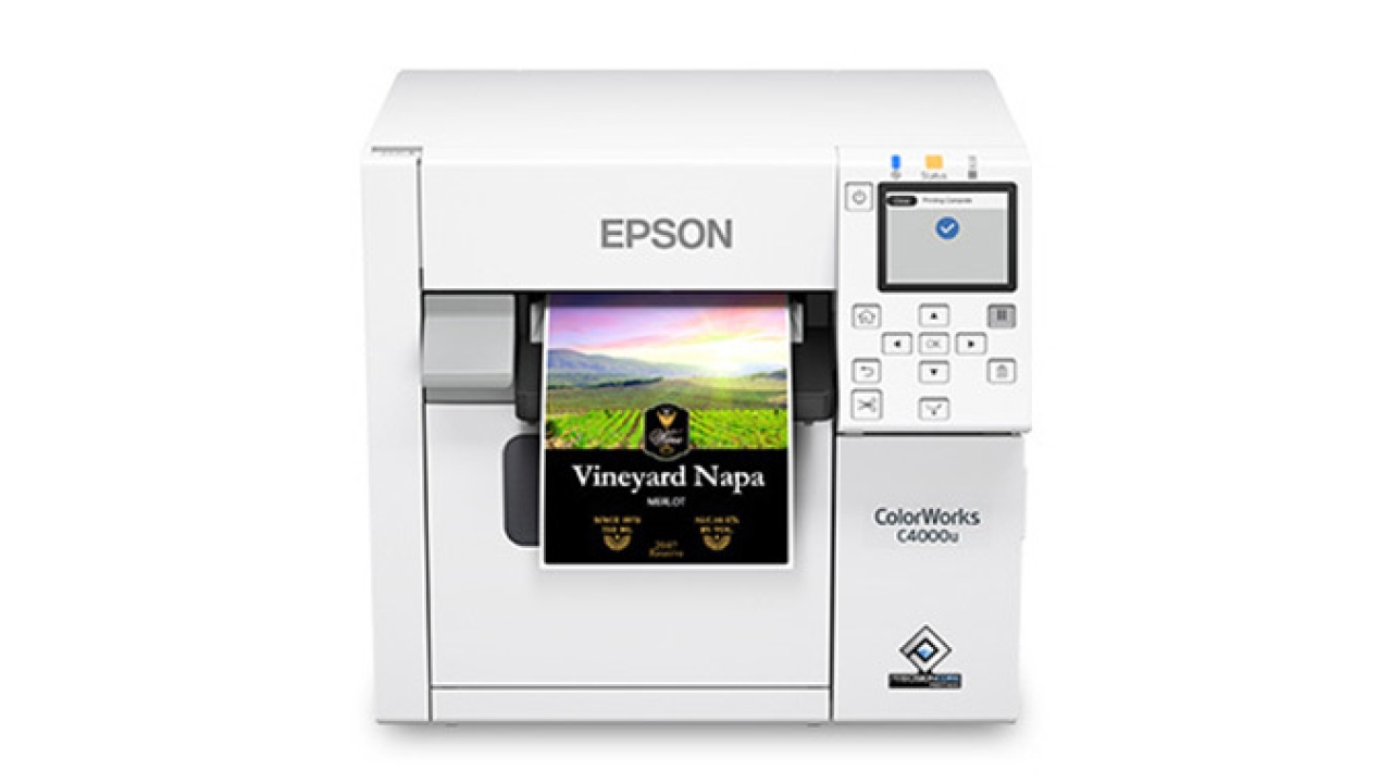 Epson America has commenced selling its newest on-demand color inkjet label printer, the ColorWorks C4000