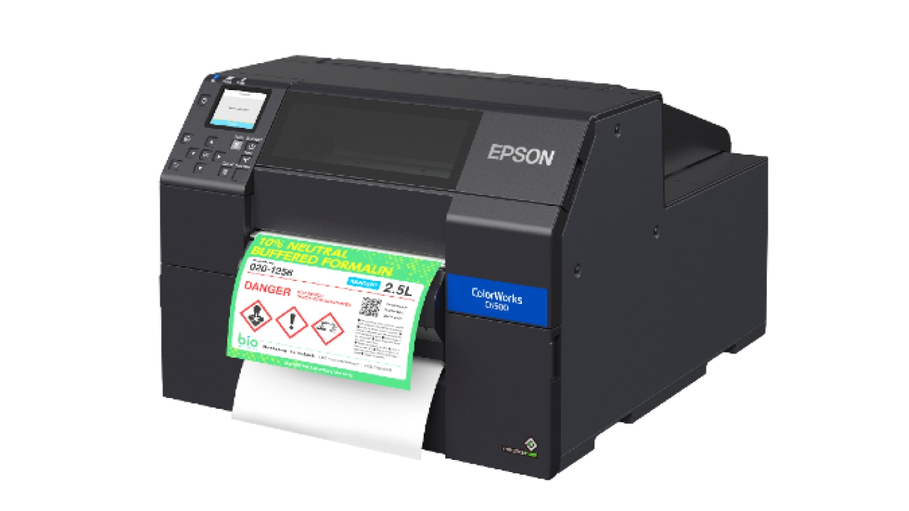 Epson introduces matte black ink for ColorWorks C6000-Series