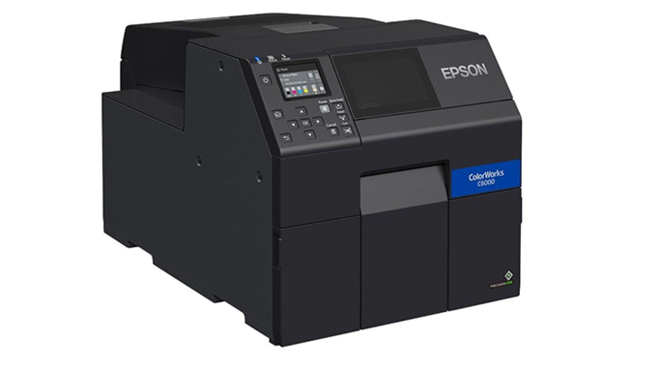 Epson launched ColorWorks C6000 series on-demand label printers