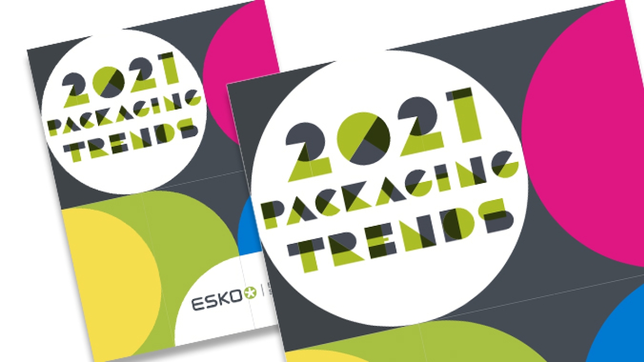 Esko has released a free, downloadable e-book, 2021 Packaging Trends