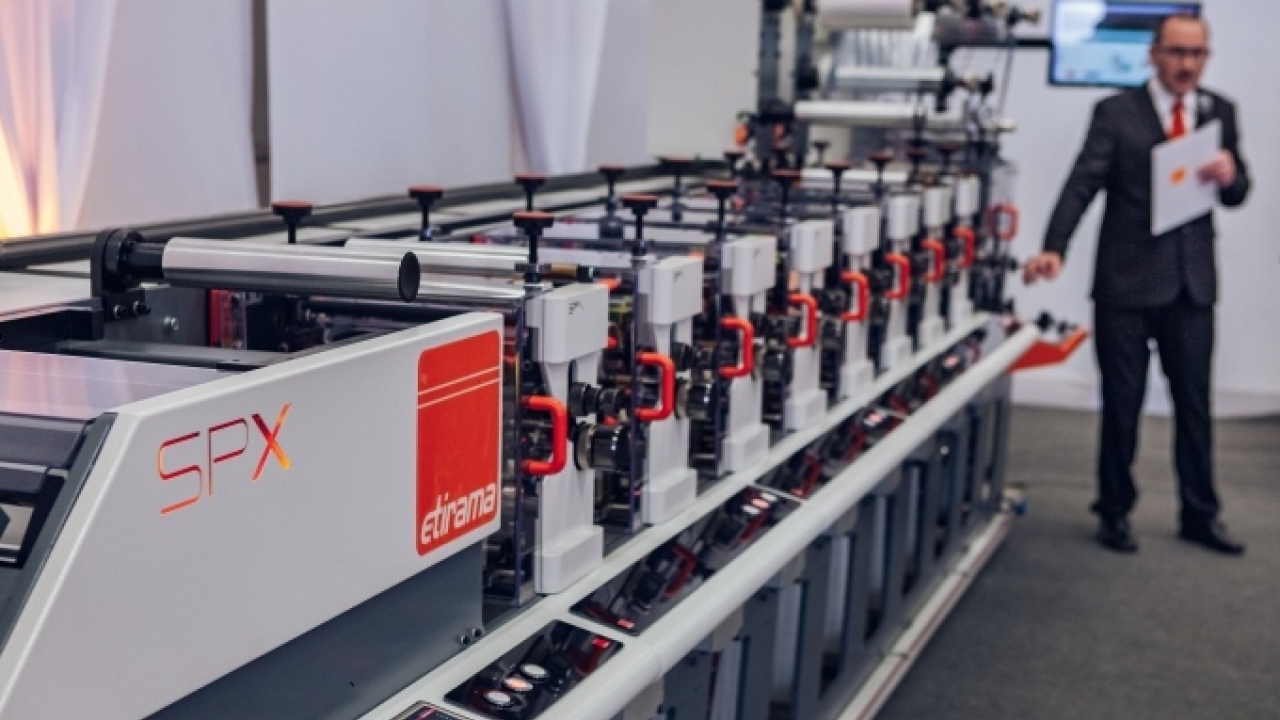 Etirama launches new line of narrow web UV flexo presses