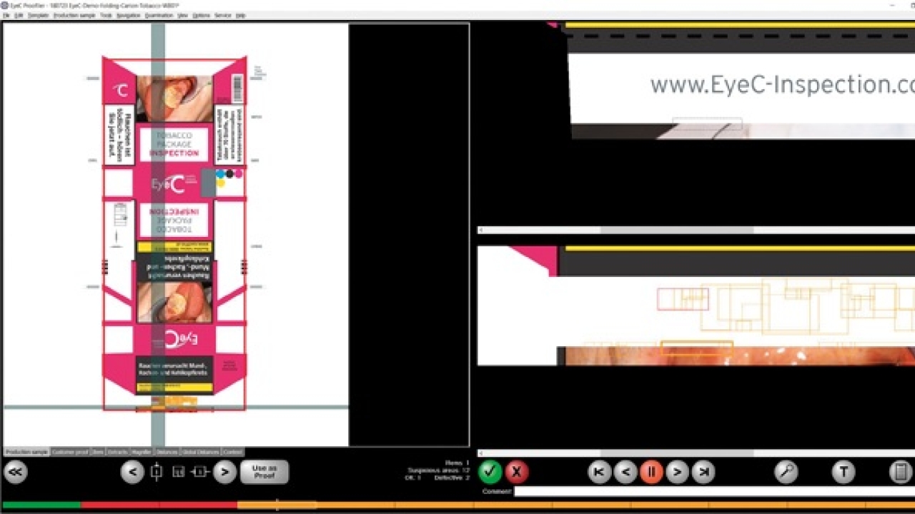 EyeC launches inspection for cigarette packaging EyeC launches inspection for cigarette packaging