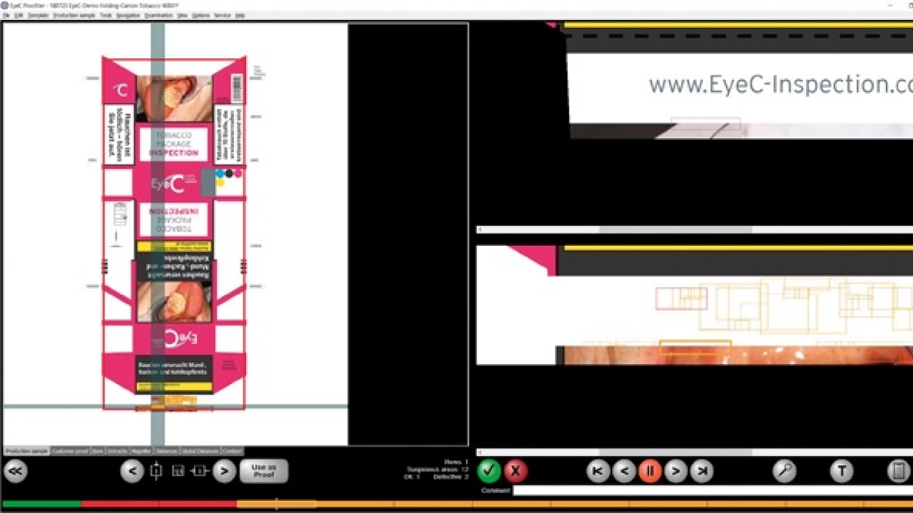 EyeC launches inspection for cigarette packaging