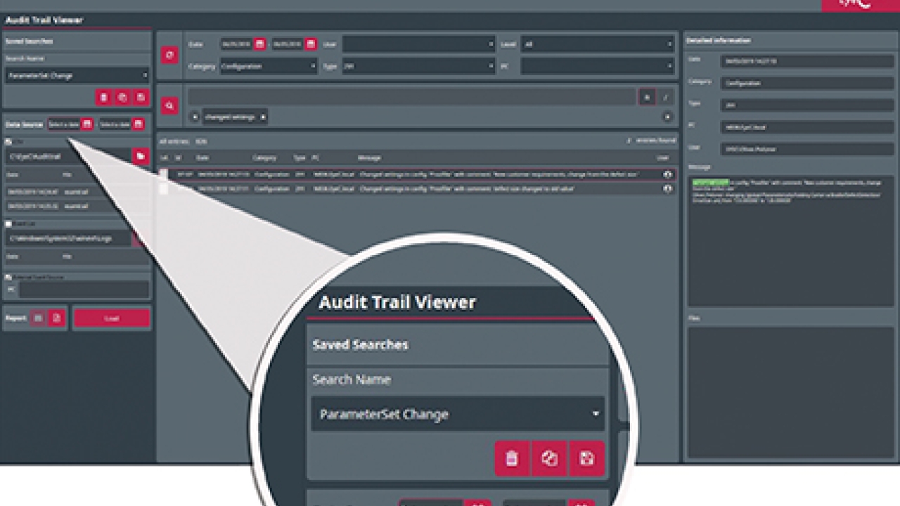 With the EyeC Audit Trail Viewer, pharmaceutical companies can review audit trail data and track critical events easily 