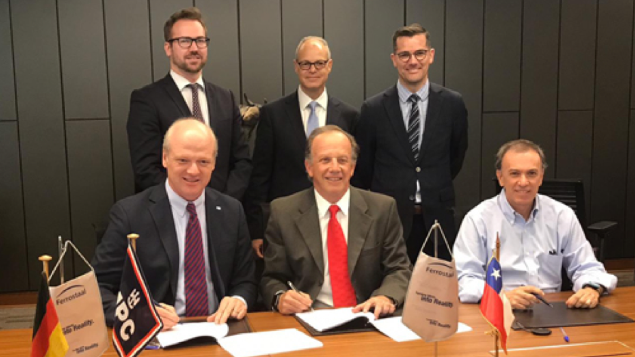 Ferrostaal Chile and Imagex sign the acquisition deal Ferrostaal Chile and Imagex sign the acquisition deal