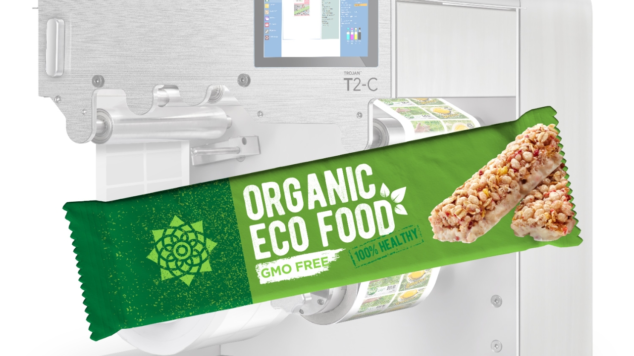AstroNova has developed a new technology for digitally printing food friendly, heat sealable flexible packaging material