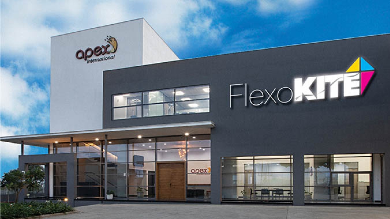 Apex International will host a virtual launch of its FlexoKite knowledge center in Nashik, India featuring guest speakers from leading flexo industry brands on October 5, 2021