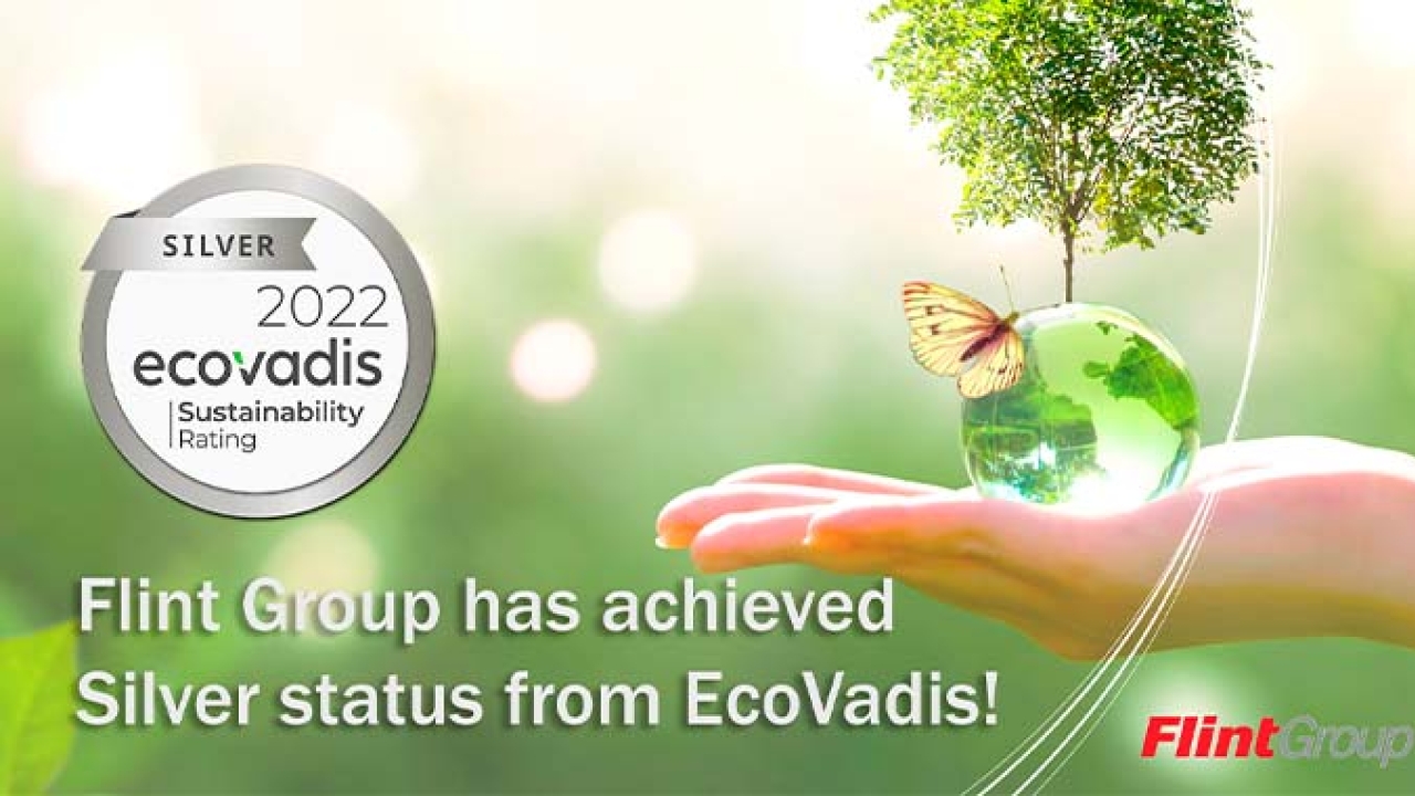 Flint Group, including all business units within its Packaging and its Commercial Publication and Web divisions, has achieved a Silver status from EcoVadis