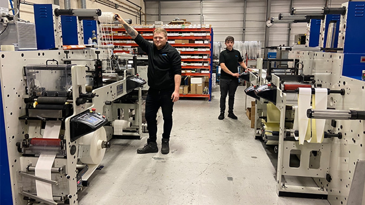 Labfax has installed two Reflex re-register finishing systems from the Focus Label Machinery portfolio as part of an ongoing modernization program across its range of production equipment