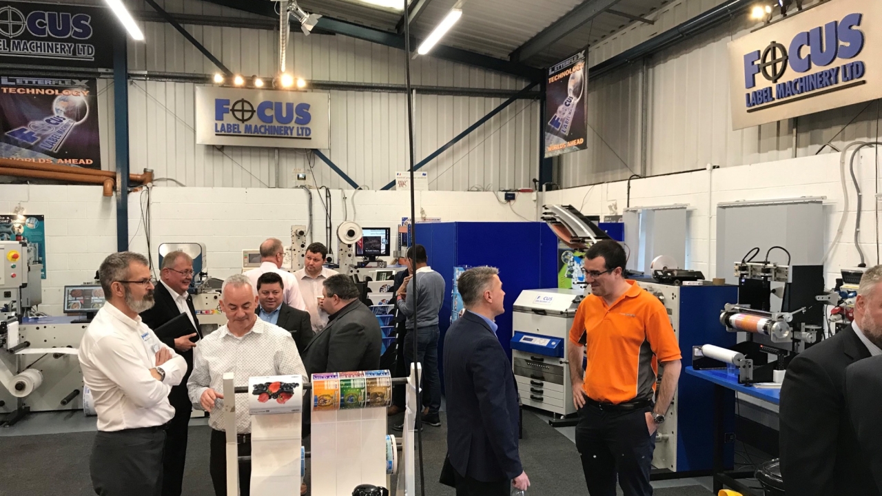 Focus Label Machinery hosts open house