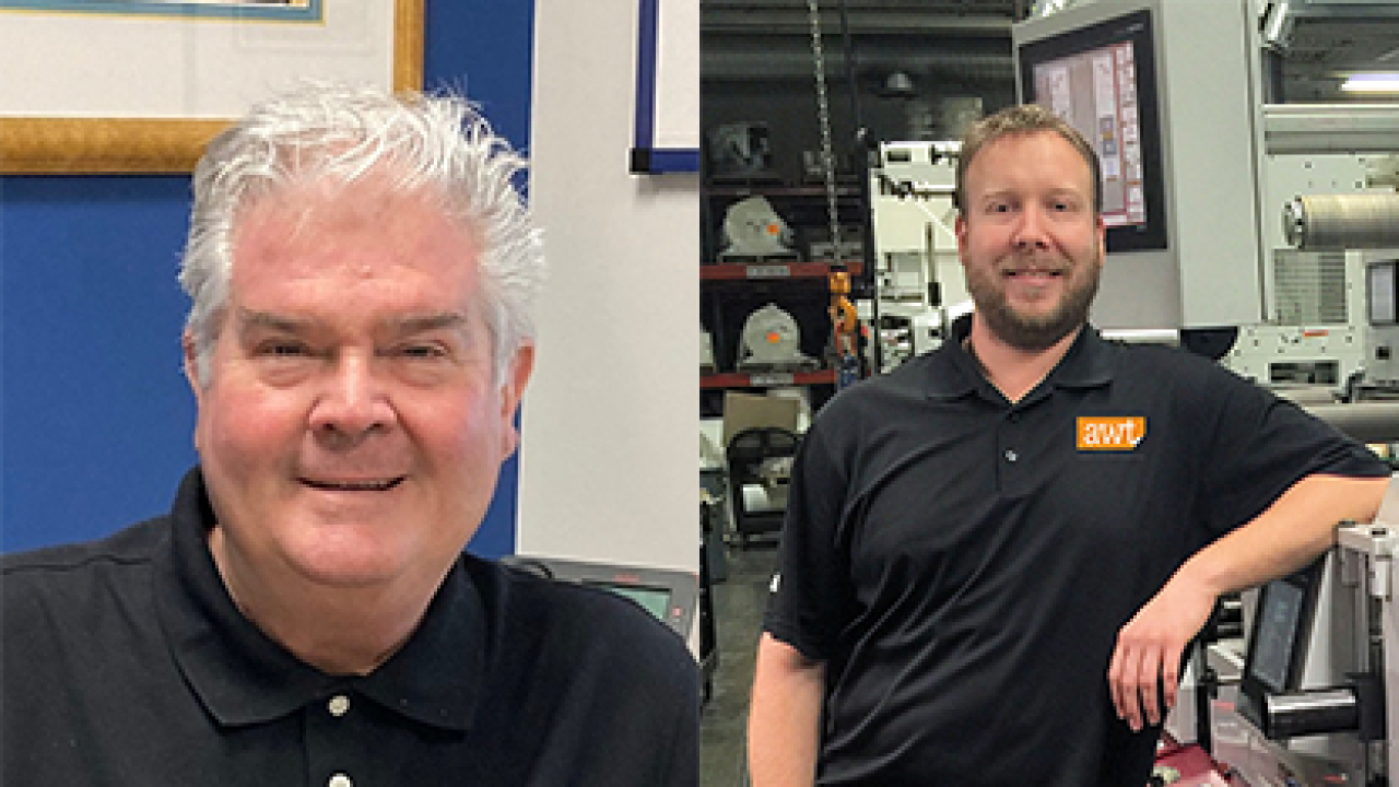 Al Pulsinelli, senior process engineer at Dart Container Corp and Shawn Oetjen, technical continuous improvement manager at AWT Labels & Packaging have joined the Boards.