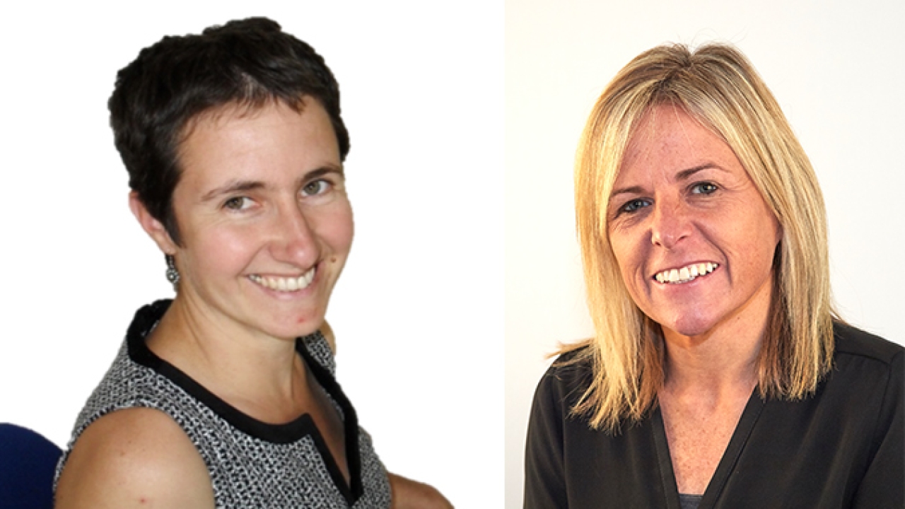 L-R: Amaia Cowan, Futamura business development manager; Clare McKeown, UK & Eire sales manager at Futamura L-R: Amaia Cowan, Futamura business development manager; Clare McKeown, UK & Eire sales manager at Futamura