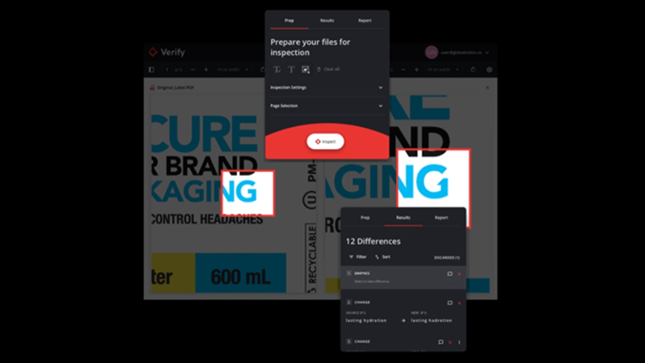 GlobalVision has released Verify, a redesigned web application developed to enable fast and accurate quality inspections 