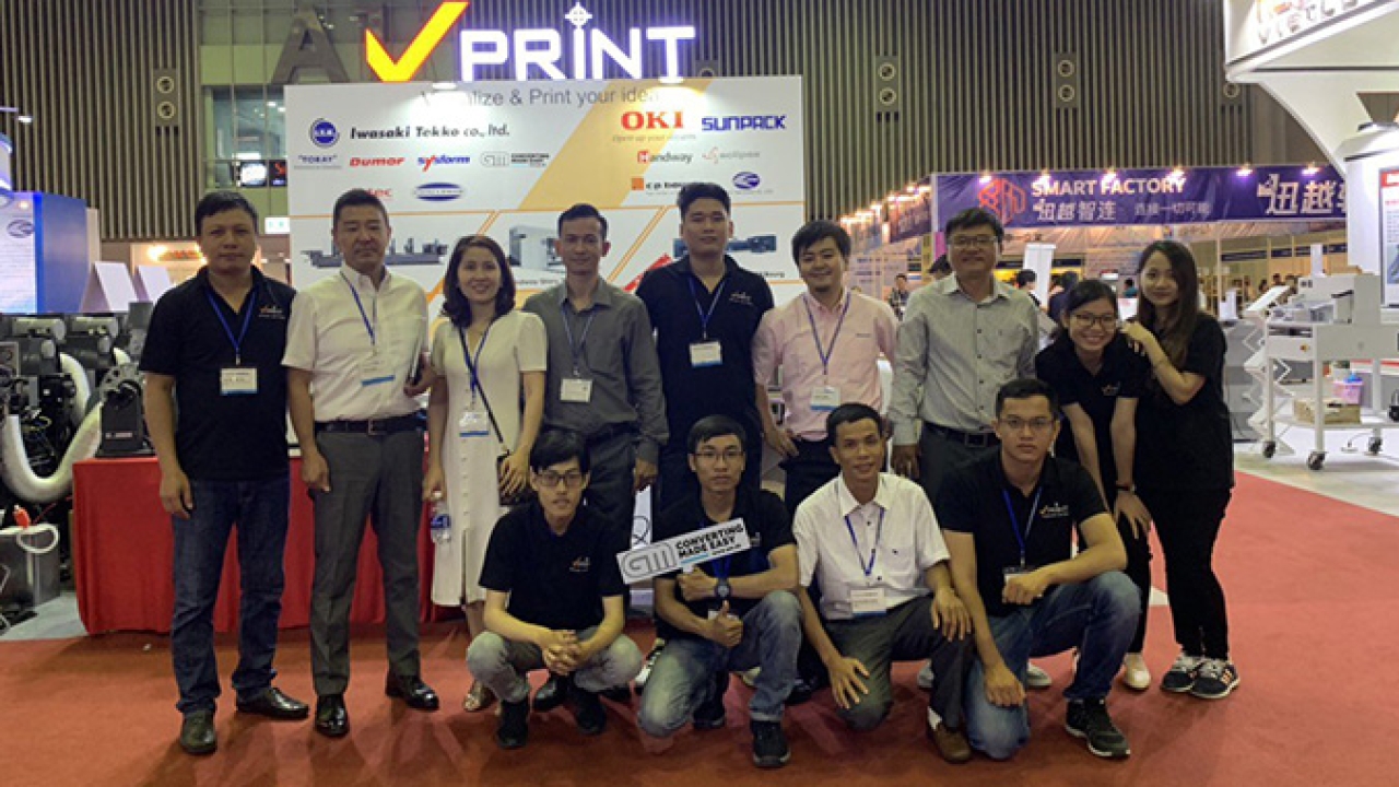 Grafisk Maskinfabrik has appointed Vietnam-based VPrint as a new agent to further expand its presence in Asia