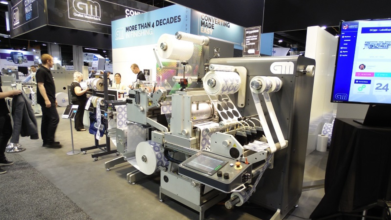 GM launched its fourth generation DC330Mini at Labelexpo Amerias 2018