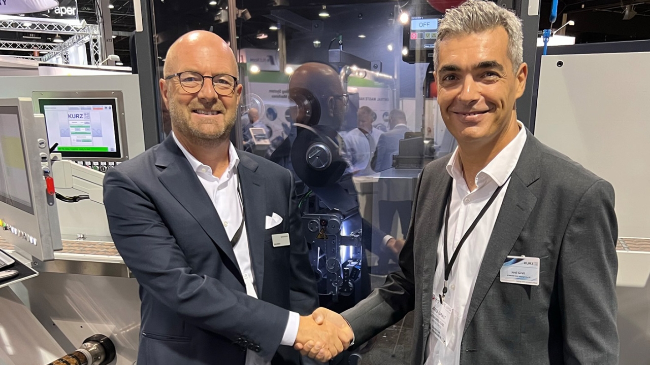 Grafotronic has partnered with Leonhard Kurz to combine its converting and finishing technologies with Kurz's patented digital inkjet metallization system