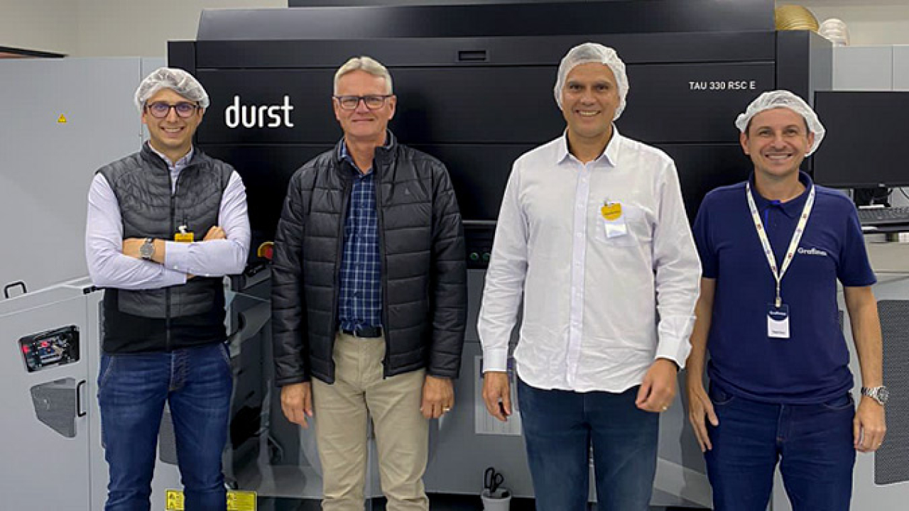 Based in Blumenau, the Brazilian state of Santa Catarina, Grafimax migrated to the label segment looking for new opportunities and chose the Durst Tau 330 RSC technology to produce labels in small and medium runs, according to the company.