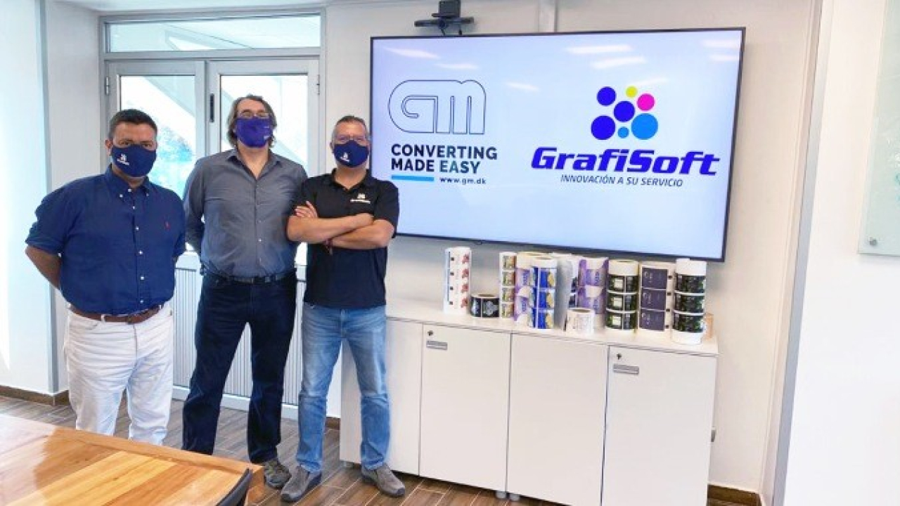 GM has appointed GrafiSoft as its distributor in Chile for its label printing equipment and labelstock