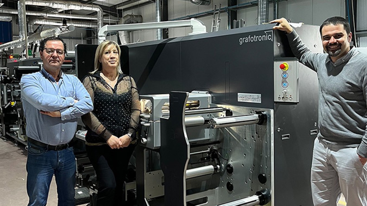 Etiprint has once again invested in Grafotronic Hi³ inspection machine and a DCL² converting line