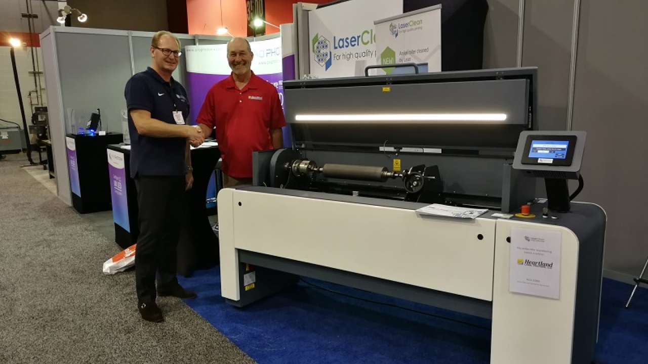 Heartland has made the investment in to enhance its output quality, which will be enhanced by its news anilox roll cleaning technology Heartland has made the investment in to enhance its output quality, which will be enhanced by its news anilox roll cleaning technology