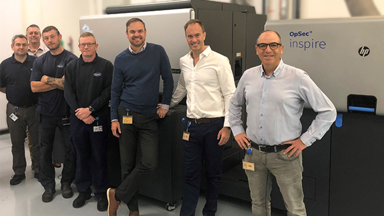 OpSec Security has invested in Europe’s first HP Indigo 6K Secure digital press to offer its customers security and flexibility in a single-pass