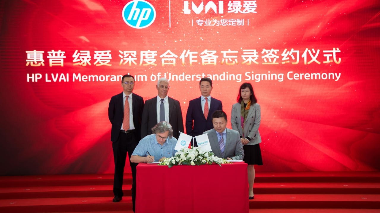 HP and LVAI Holdings have signed a memorandum of understanding (MoU) that will see the Chinese candy packaging specialist increase its HP Indigo 20000 digital press fleet to eight