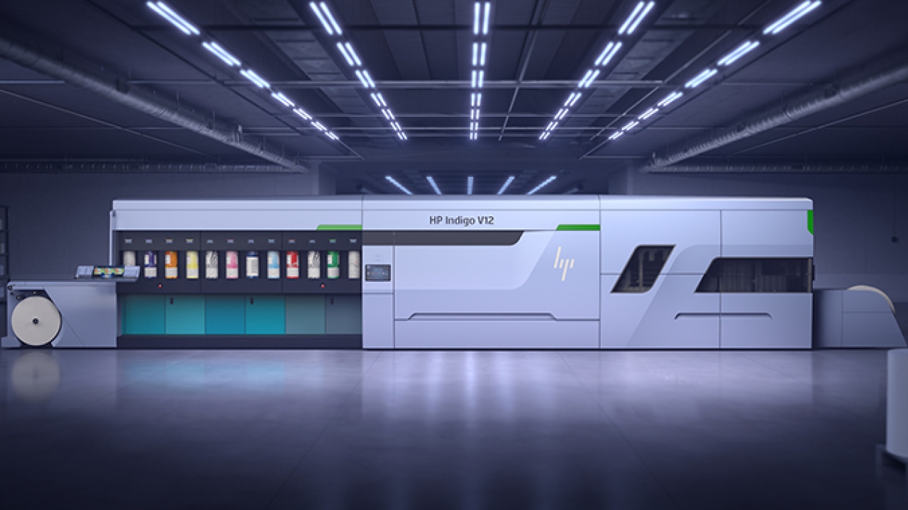 HP Indigo unveils high speed label press