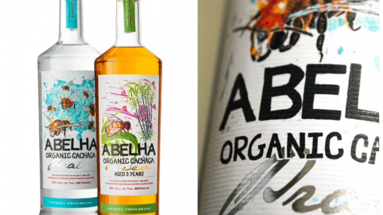 Grace Imaging printed a job for Abelha Organic Cachaça on its Epson SurePress