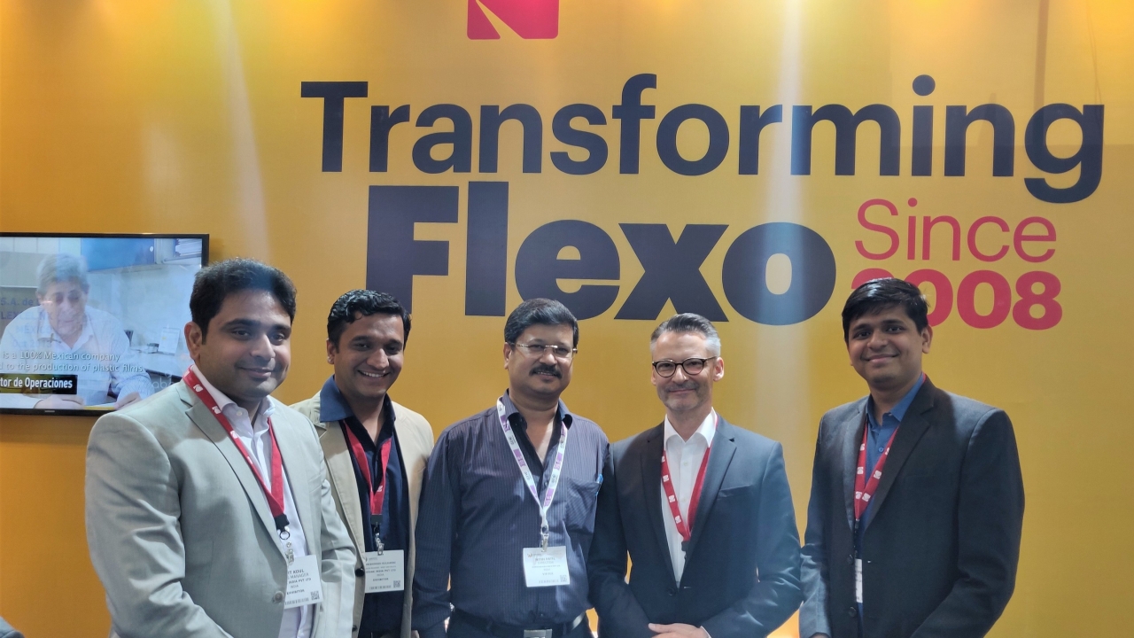 Flexo pre-press house makes order at Labelexpo India 2018