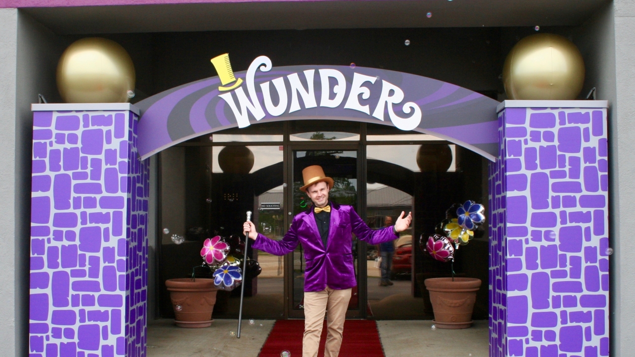 Color Ink hosted a Willy Wonka themed open house