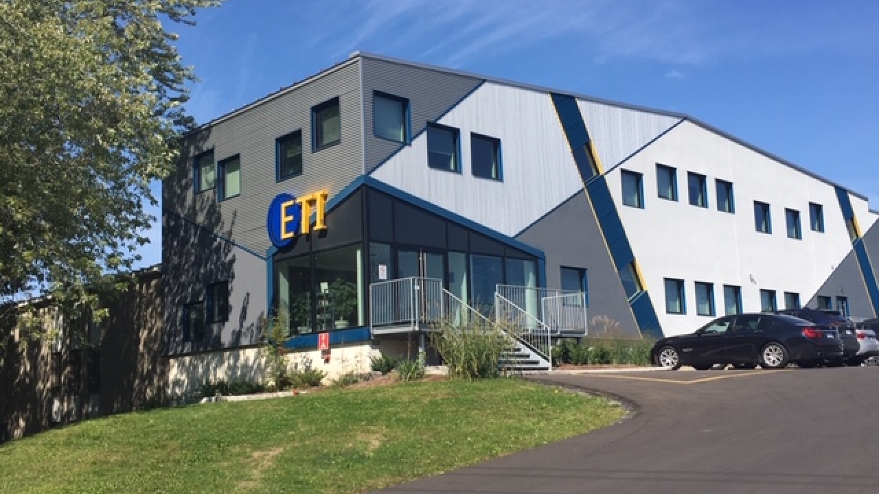 The ETI Technology Center is located at the company’s main facility in Canada